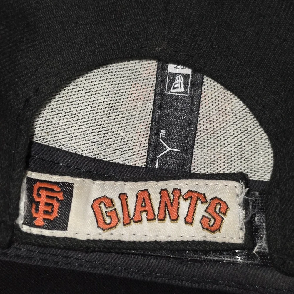 New Era MLB Diamond 9Forty Snapback Hat Cap San Francisco Giants Youth